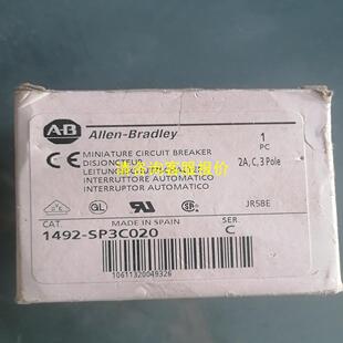 询价AB断路器 SP3C020 3P2A 现货 1492