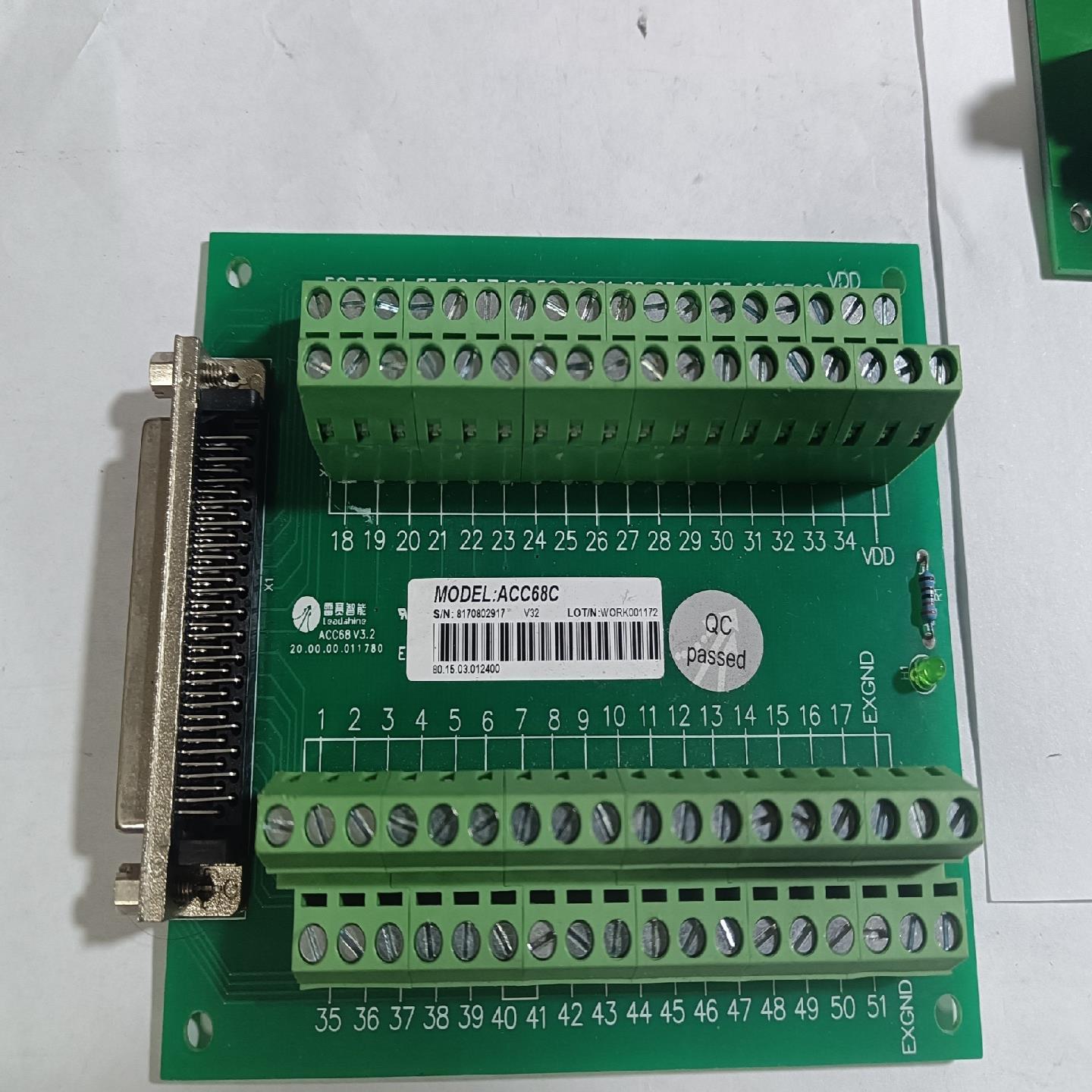 雷赛ACC68C接线端子板议价