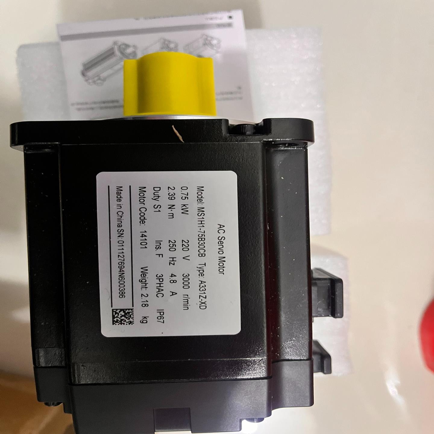 #电子器件 汇川电机MS1H4-75B30CB-A331Z