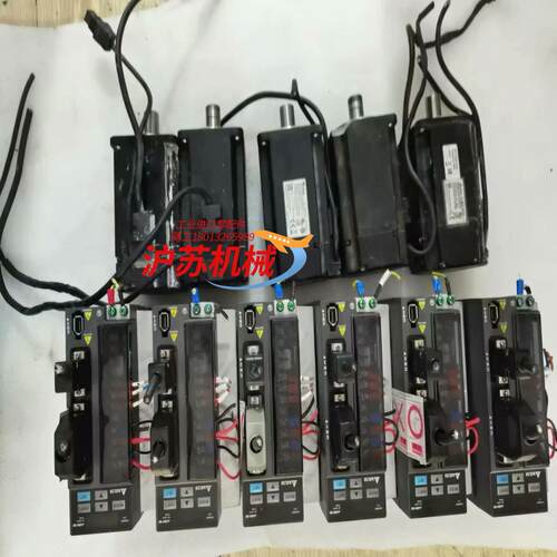 台达伺服驱动器电机，九成新。功能正常。为每套
