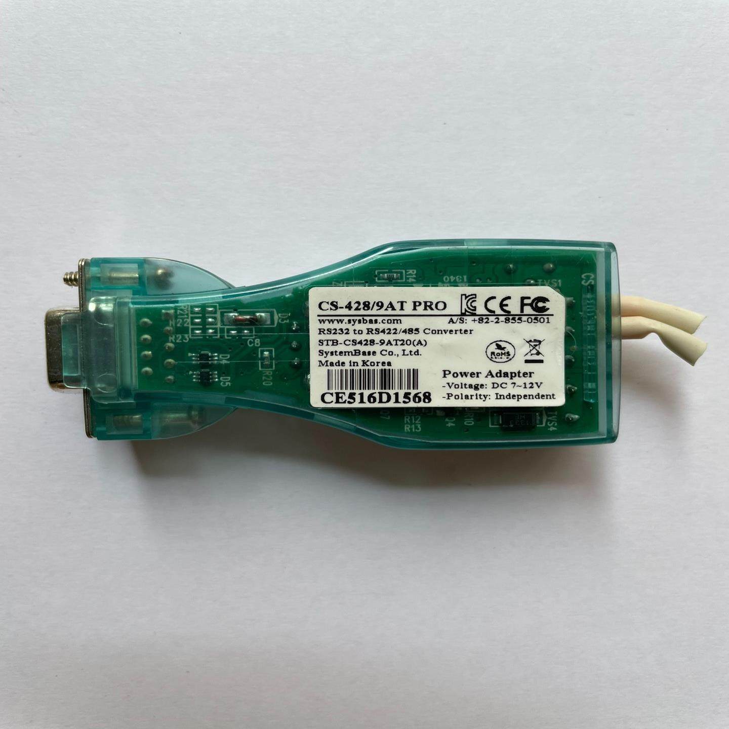 CS-428/9AT-PRO RS232 to RS422/