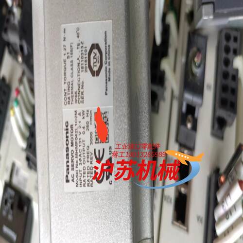 A6400W伺服驱动器电机，成色充新，功能完好，有56