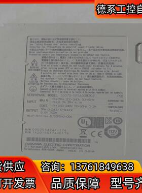 SGD7S-5R5A00B202安川伺服控制器，商品功能测试