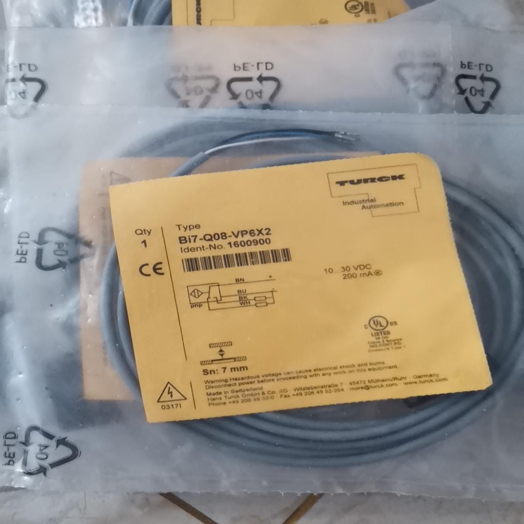 TURCK图尔克传感器BI7-Q08-VP6X2全新原装正品
