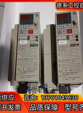 安川变频器CIMR-V7AA21P5，刚的功能正常，成色