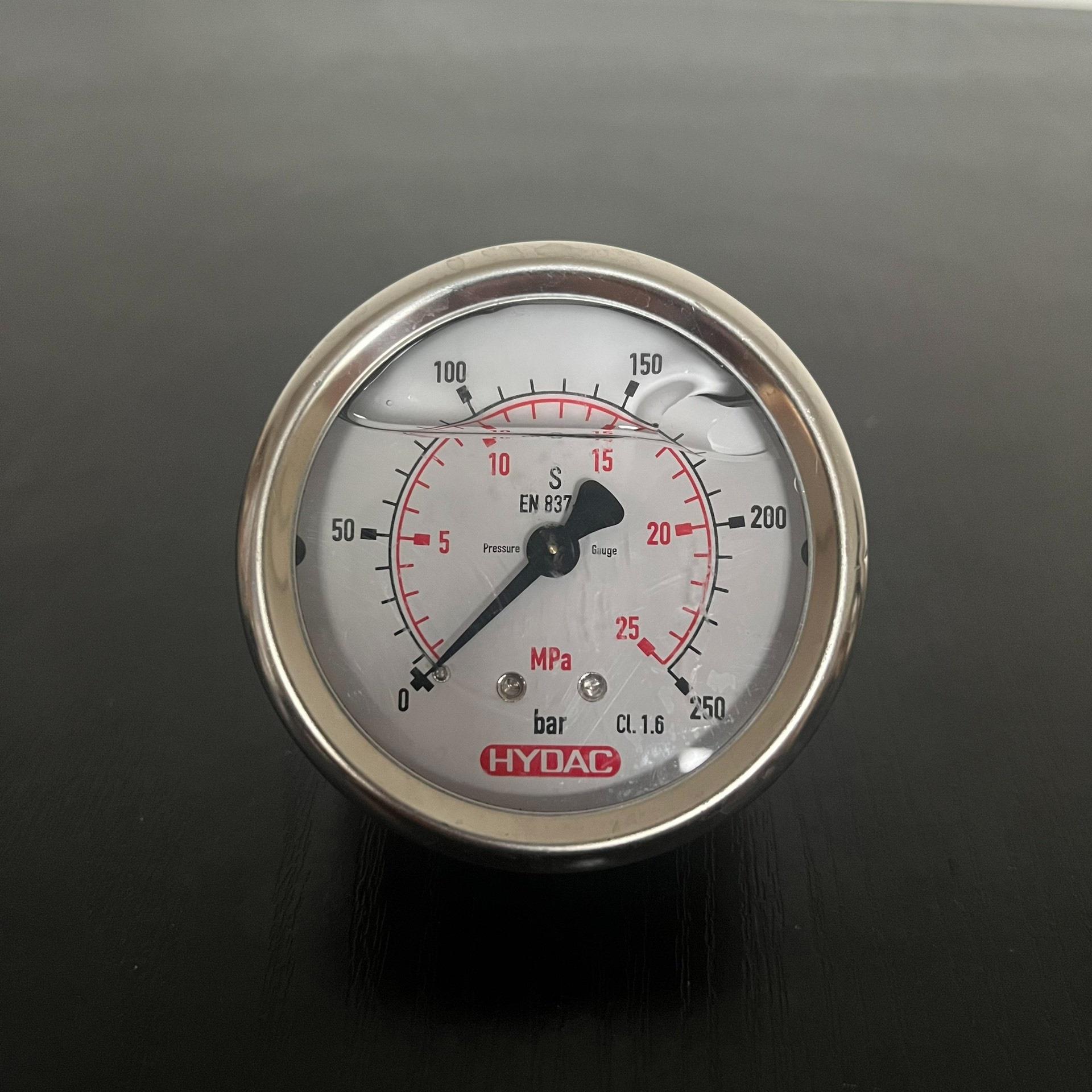 HYDAC/贺德克机械压力表0-250bar 全新无装 2