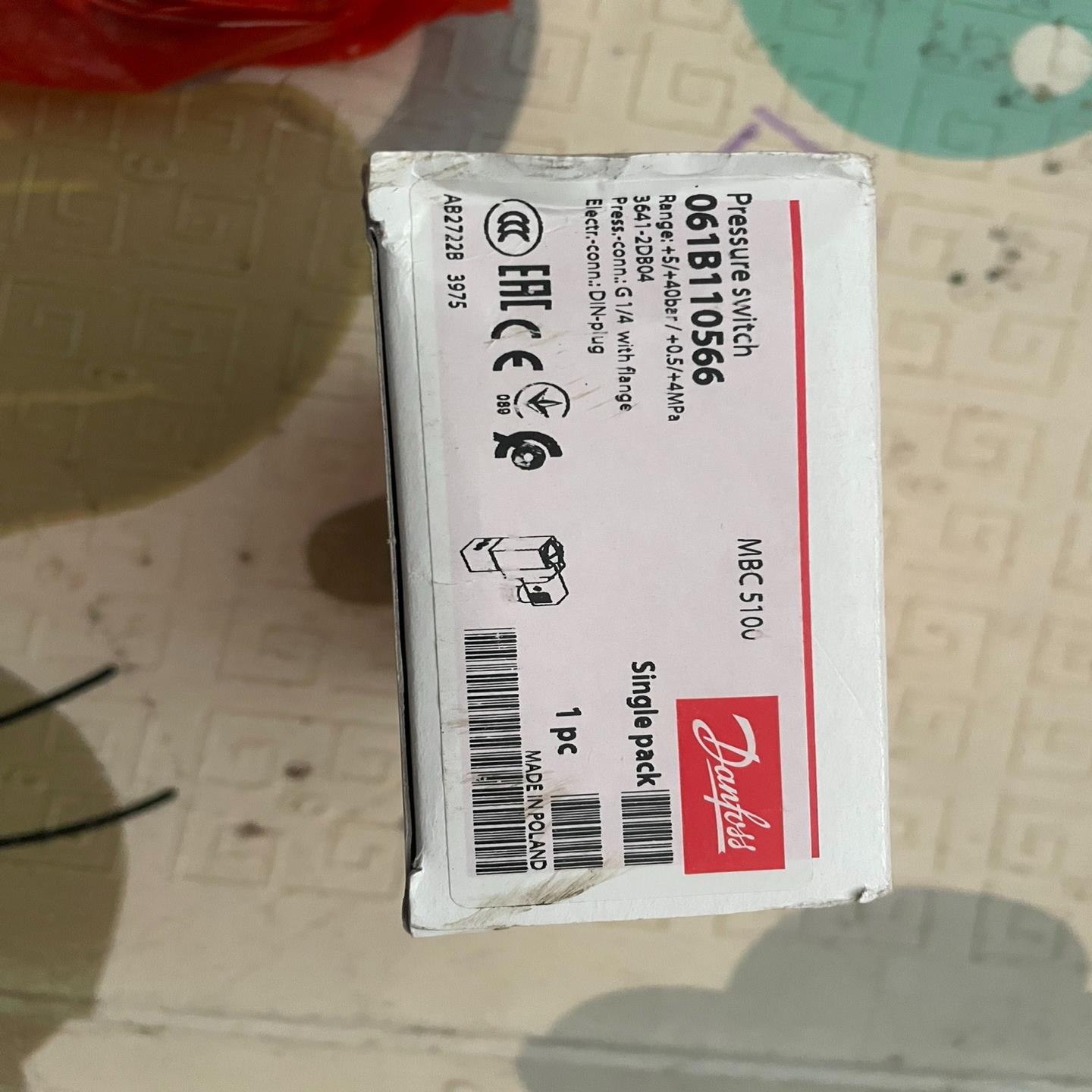 （设备配件）061B110566丹佛斯压力开关MBC5100振动传感器振