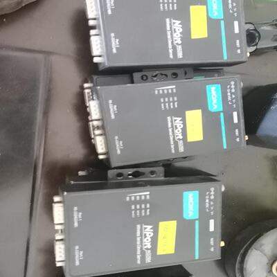 [德峰]moxa Nport W2250A，双串口无线串口服务器。在