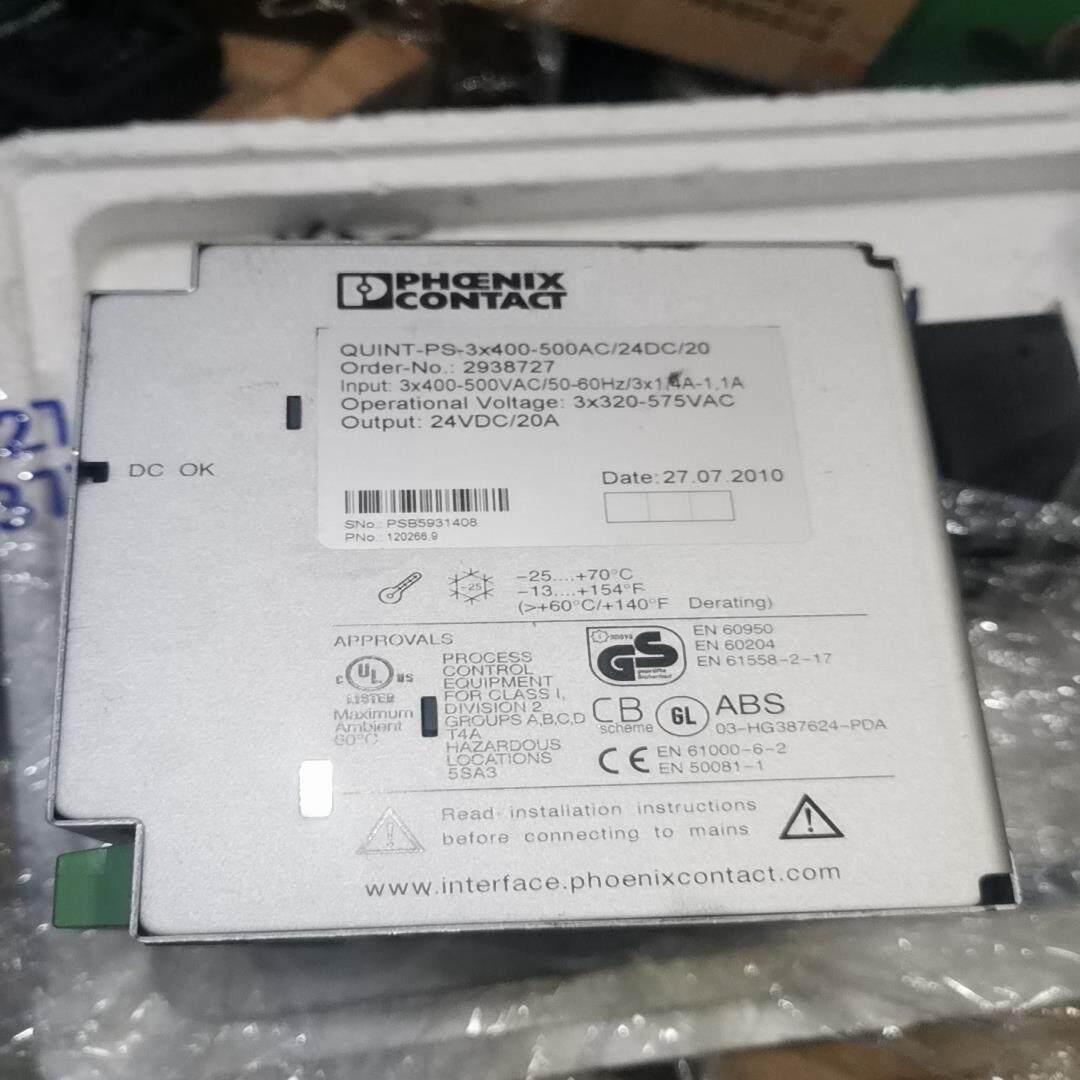 （设备配件） PHOENIXAC- -PS500-2QUINTX4003