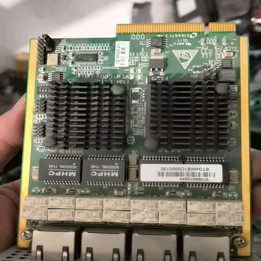 （设备配件）迈普RM2B-4GET,四路千兆电口以太网模块迈普RM2,拆