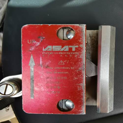 （设备配件）阿萨特ASAT防坠器 滑块 ，型号STG-1   钢丝绳使用