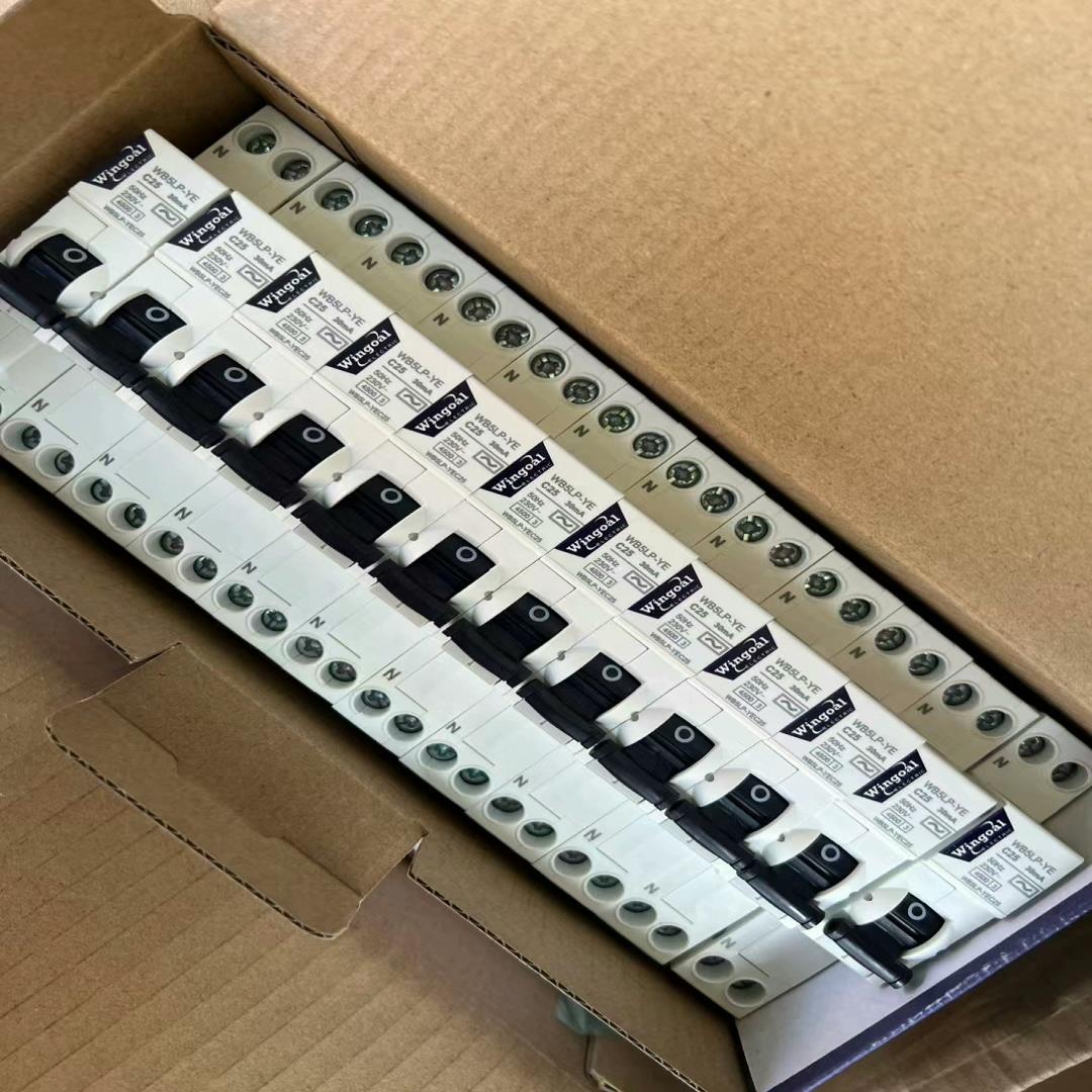 万高一体式漏电WB5LP-YEC25  1PN 25