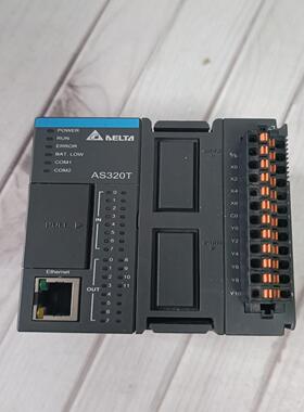 （设备配件）拆机台达AS系列PLC   AS320T-B   功能包好，