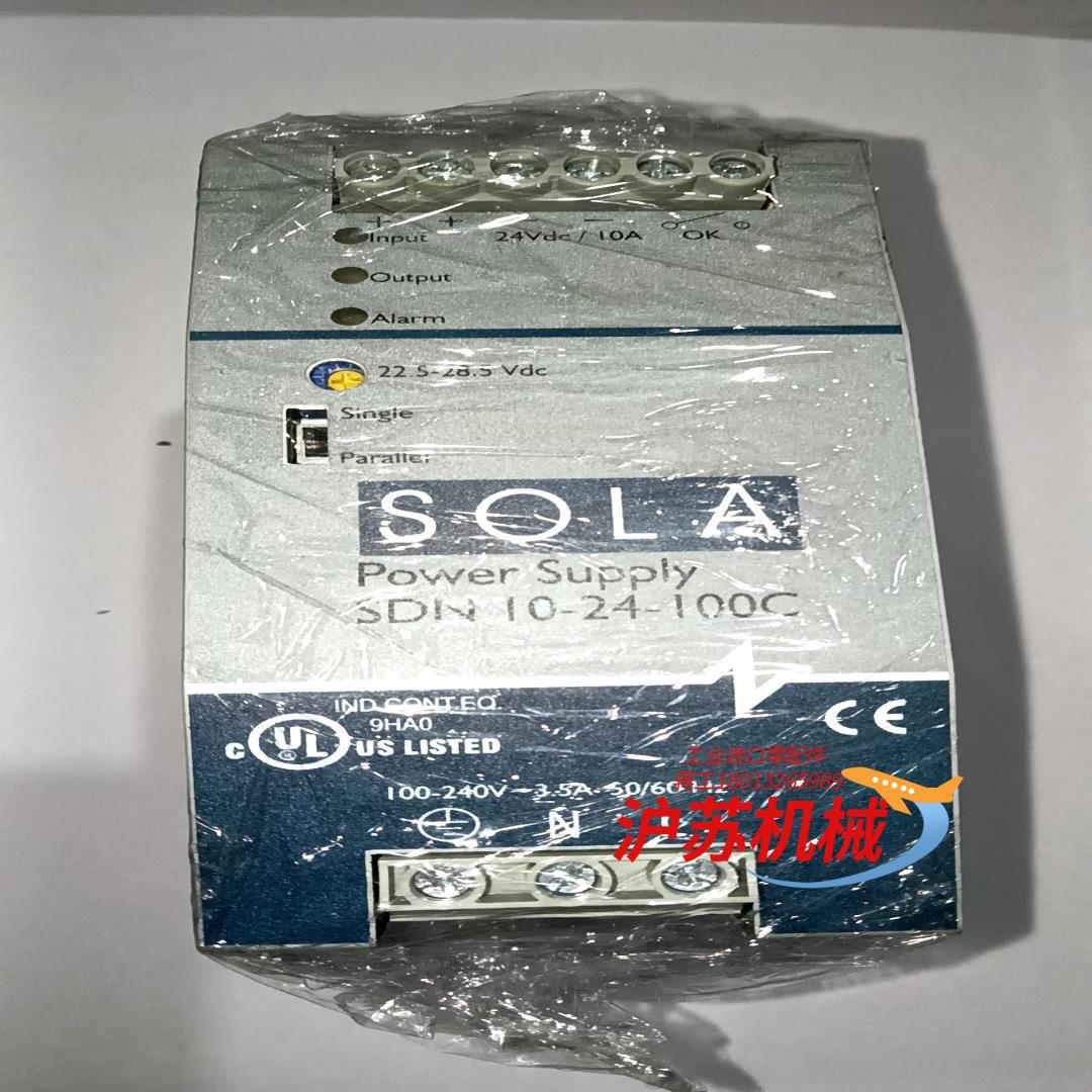 原装正品 SOLA轨道式电源   SDN10-24-10