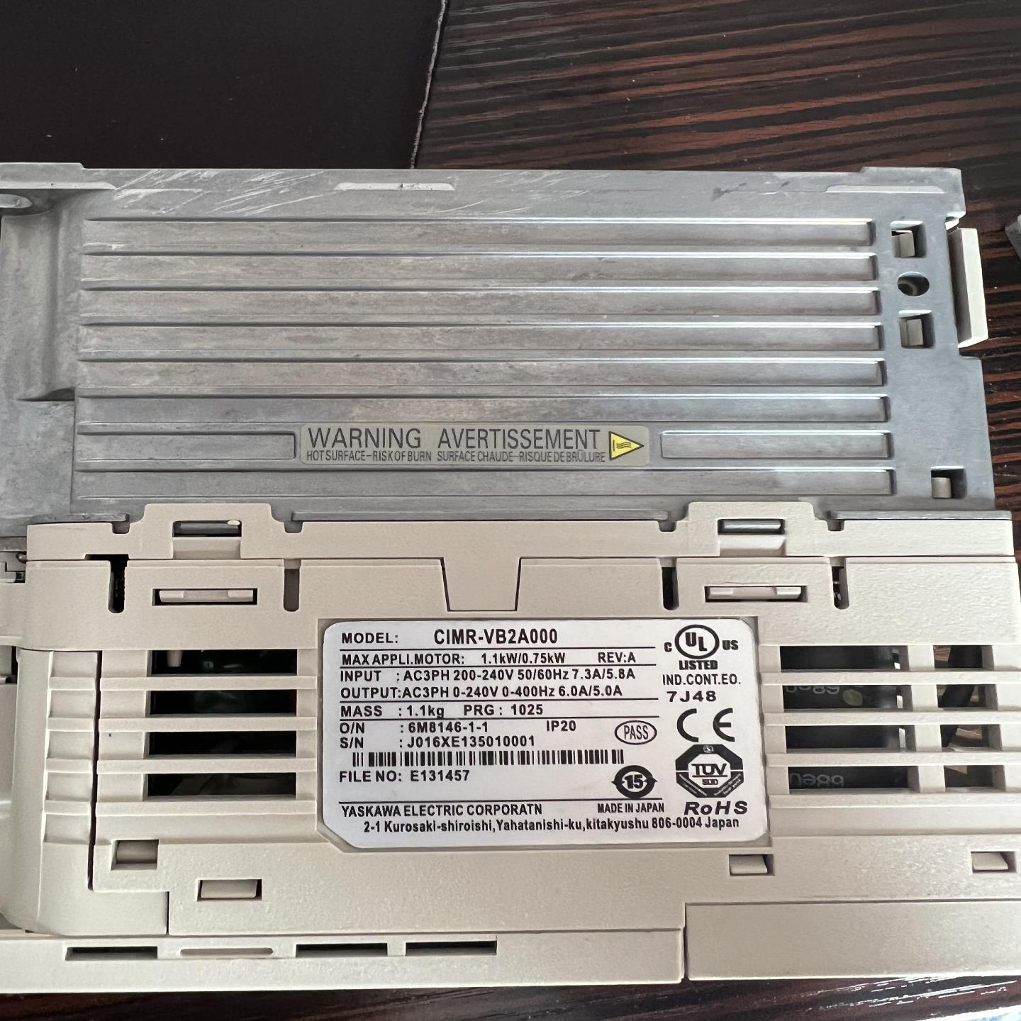 原装安川变频器CIMR-VB2A000