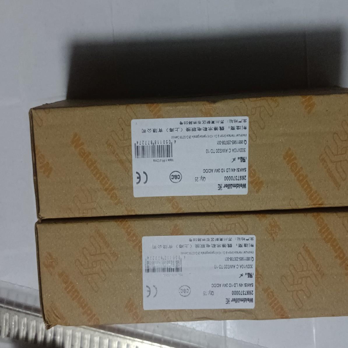 魏德米勒熔断型保险丝座、端子SAKSi4NLD1D  24V