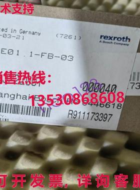 原装供应R911173397 XFE01.1-FB-03 新模块 /