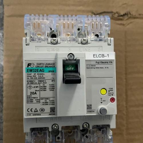 富士漏电断路器，EW32EAG，20A，如图所示，，
