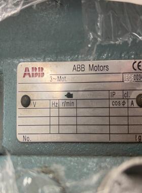 ABB异步电动机 11 kW 22.6A 1440/1728