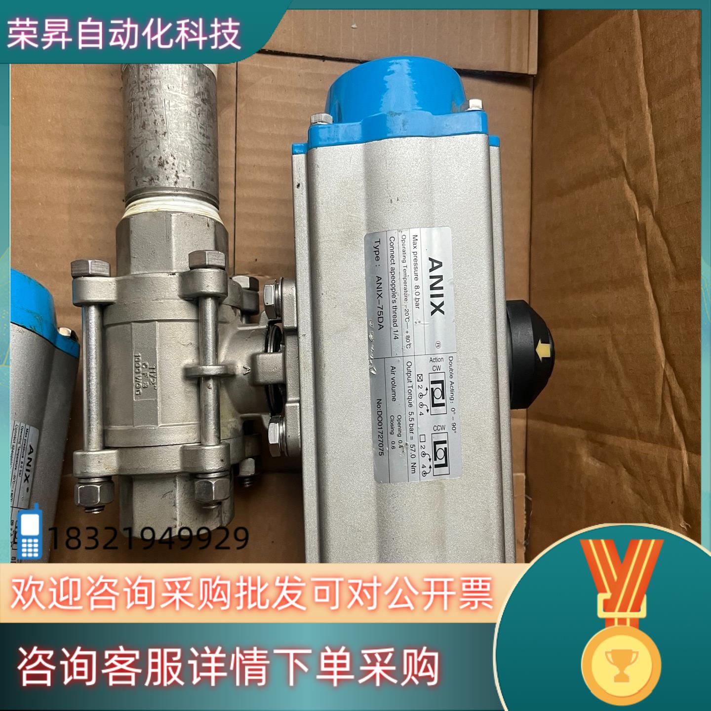 ANIX埃尼斯304球阀门 ANIX-75DA/63da/5