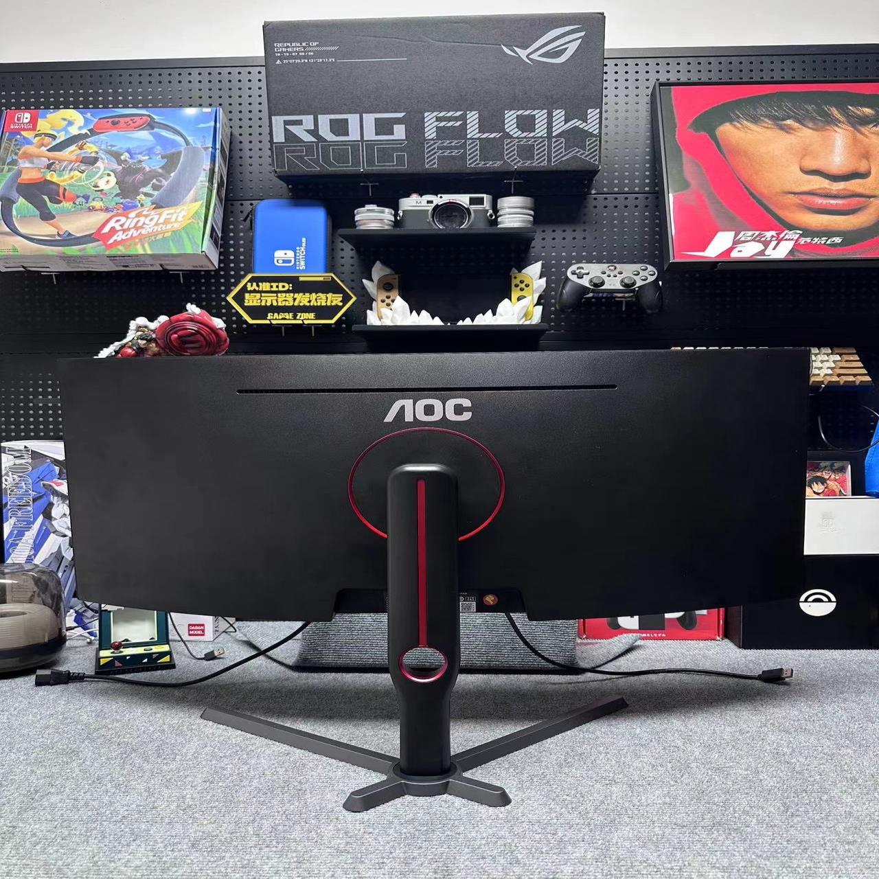 （）AOC新款CU34G10X 34英寸4K 165HZ带鱼屏显