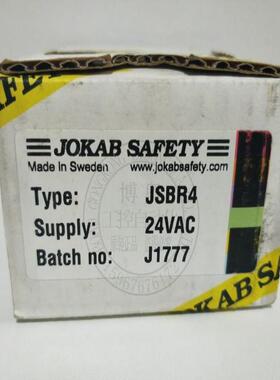 JSBR4 24VAC瑞典JOKAB SAFETY佳可保安全继电器议价