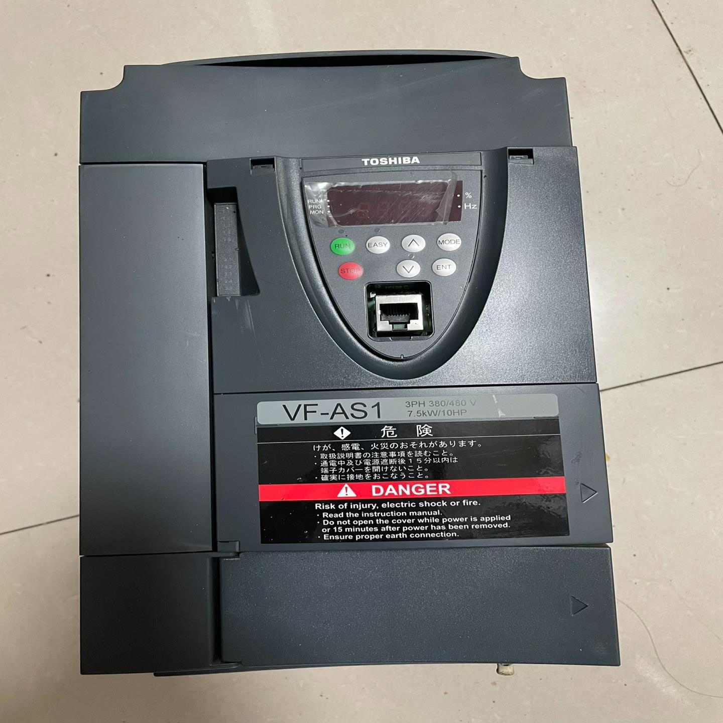 （设备配件）东芝VFAS1-4075PL-WN1。7.5kw变频器