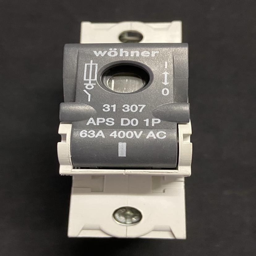 维纳尔熔断器式隔离开关31307 APS D0 1P 63A 400VAC议价