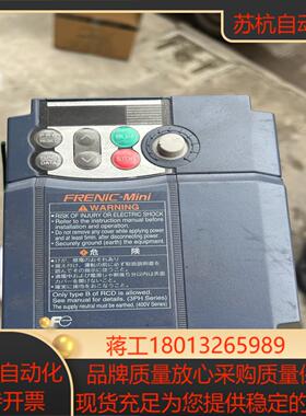 富士变频器FRN075C1S-6J  实拍 原装
