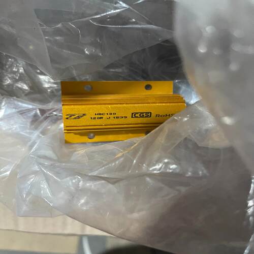 原装TE泰科铝壳电阻HSC100 120R J 1539议价