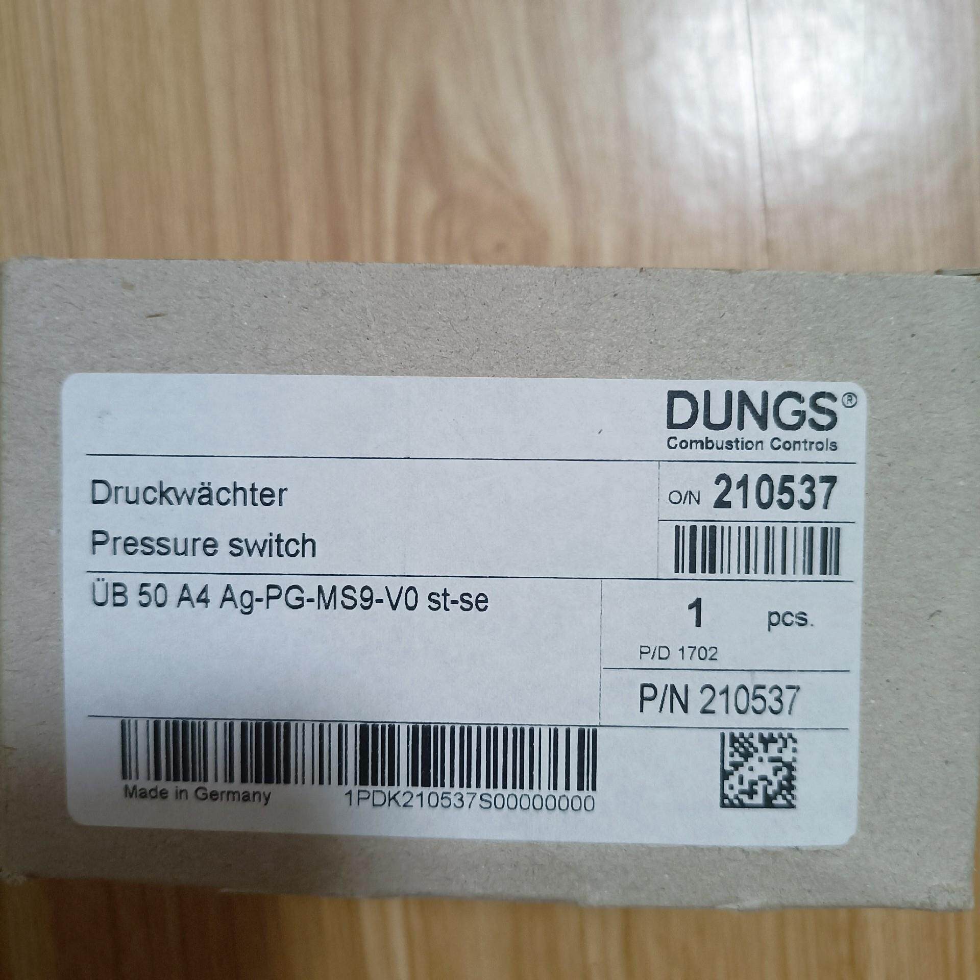 [德峰]DUNGS压力开关UB50A4