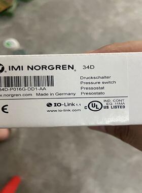 （设备配件）NORGREN-压力-AA-P016G诺冠34DD1D传感器