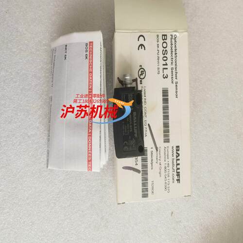 全新原装BALLUFF巴鲁夫 BOS01L3 BOS 6K-