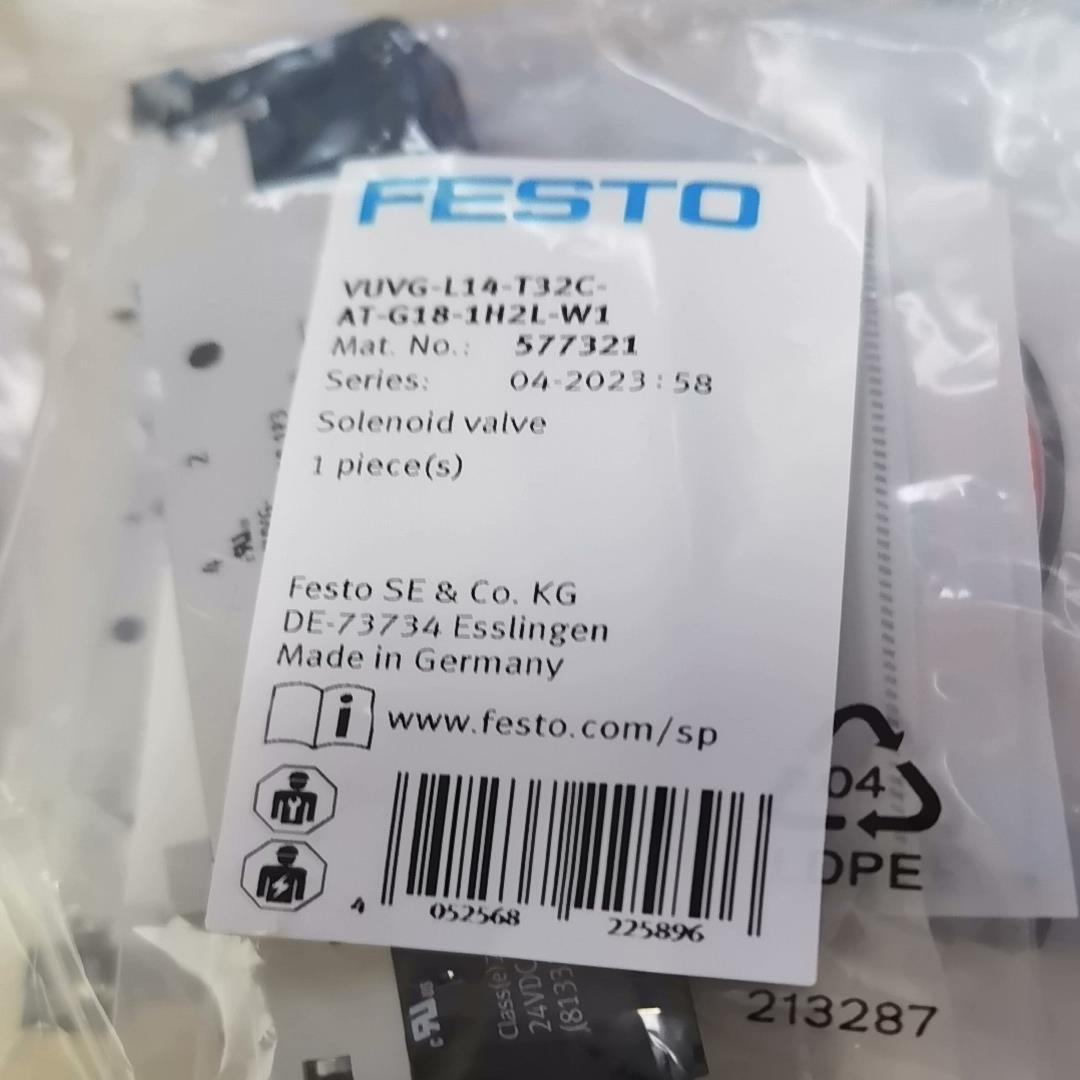 费斯托全新正品电磁阀:VUVG-L14-T32C-AT-G1