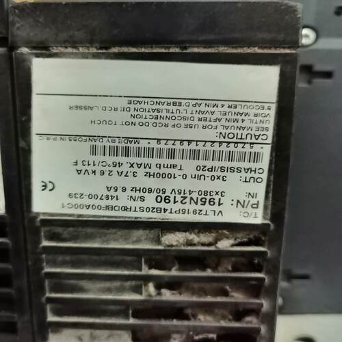 议~VLT丹佛寺 VLT2915PT4B20STB20STR0D