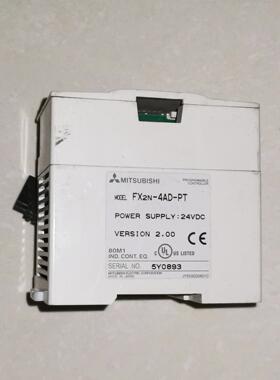 FX2N-4AD-PTPLC模块，。