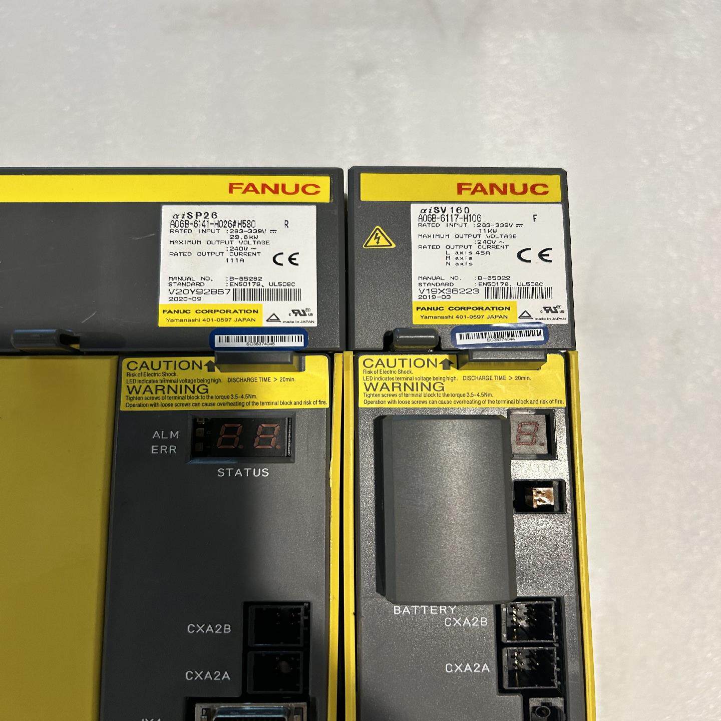 发那科驱动器A06B-6141-H026#580有货九成