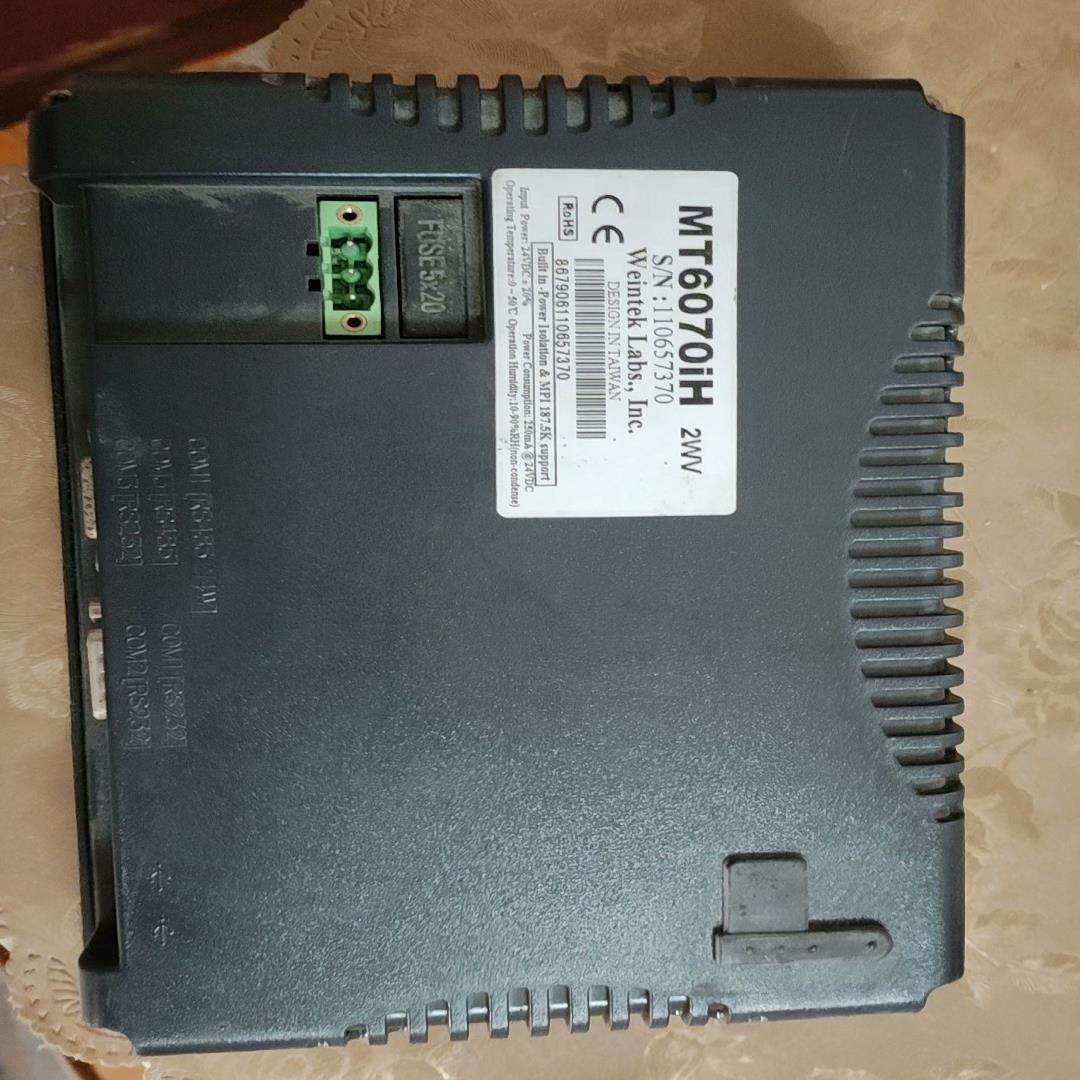 维伦WEINVIEW触摸屏,型号MT6070iH,2wv