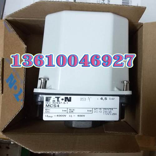 EATON MOELLER压力开关MCS4 议价