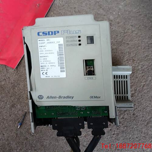 【非标价】ab csdp 30bx2 3kw 拆机，功能正常，外壳破了