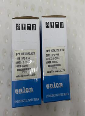 安龙ONLON 智能数显表DP3-PAA