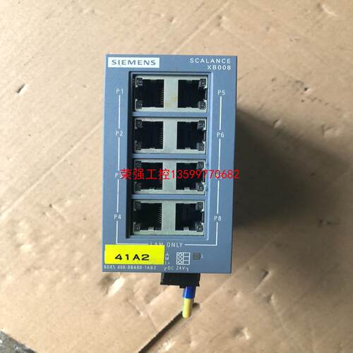 【荣强工控】西门子交换机、6GK5008－0BA00－1AB2、实物图拍