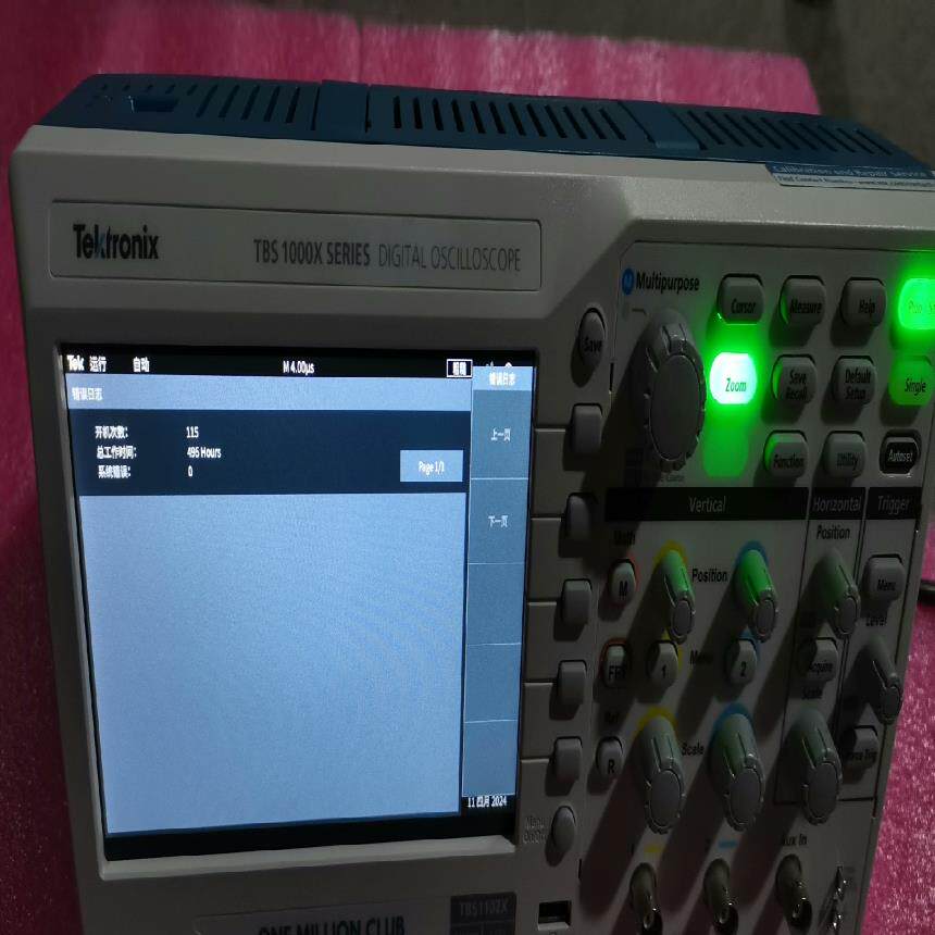 （设备配件）新款正常新TBS1102X示波器功能很存储成