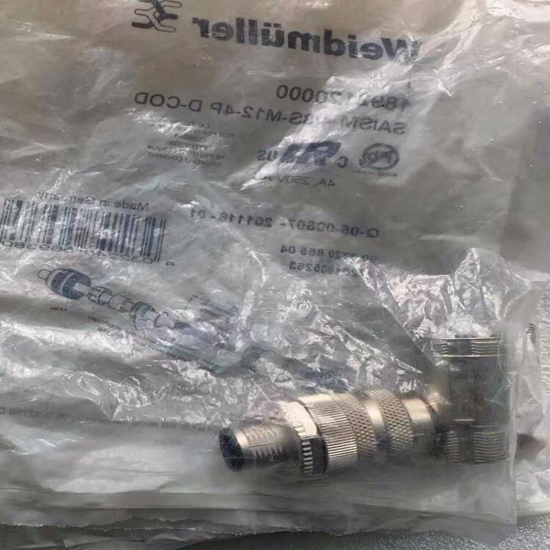 正品 魏德米勒接头 SAISM-4/8S-M12-4PD