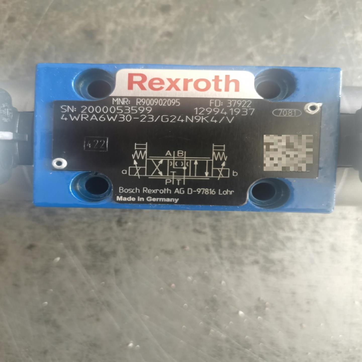 R900902095 4WRA6W30-2X/G24N9K4