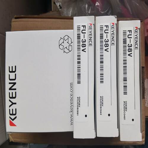KEYENCE基恩士光纤传感器FU-38V，保全新原装正品。