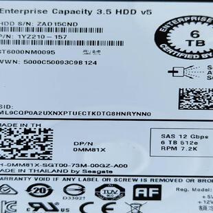 DELL 康贝ST6000NM0095 MM81X 6T S