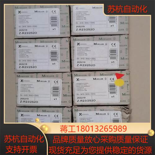 MOELLER默勒继电器 Z-R23/2S2O  共8只，单