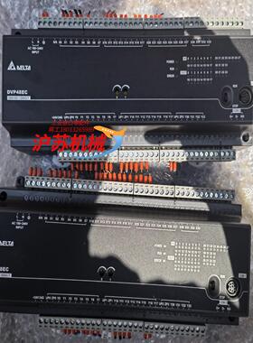 出两台台达DVP48EC00T3，两台，V8.24A3，
