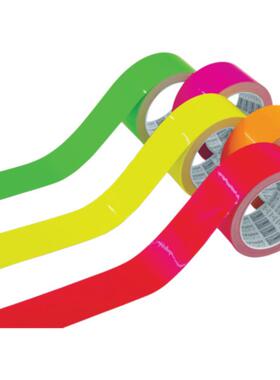 TRUSCO/中山 荧光胶带 TLK-5010 B/GN/P/Y/W/O/R 50MMX10M